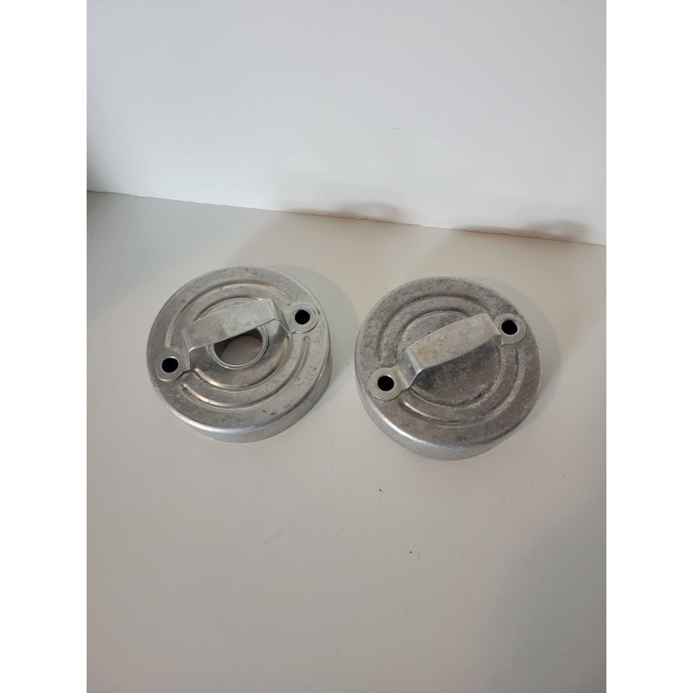 Vintage Aluminum Biscuit & Donut Cutter Set of 2